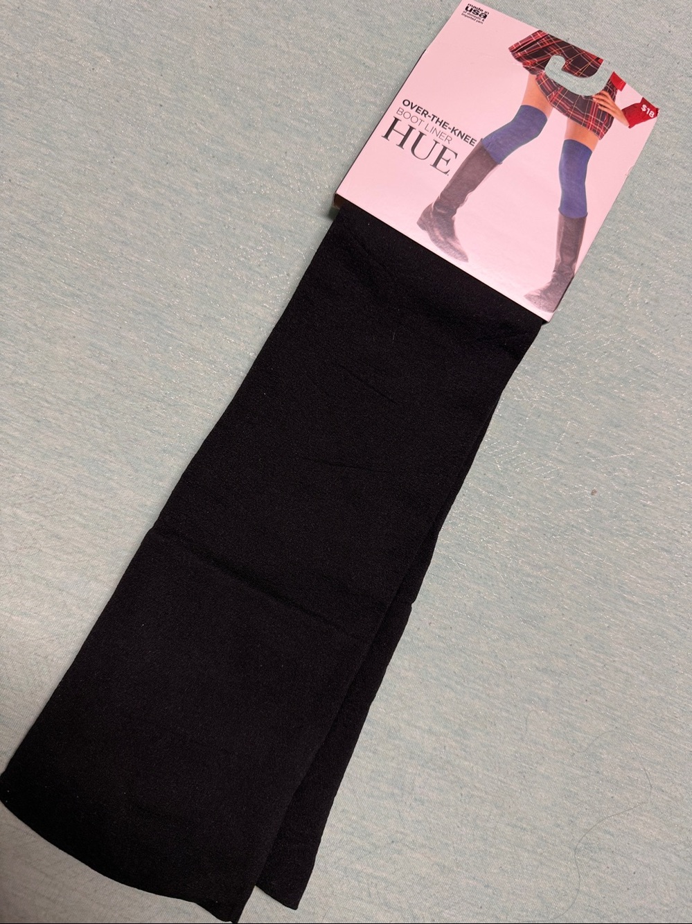HUE Over-the-Knee Boot Liner - Black